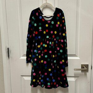 Hanna Andersson Super Soft Skater Girls Dress Size 8
